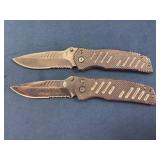Gerber Folding Knives with Serrated Blades