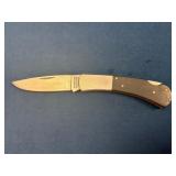 A. Rosenthal Kunduroek Folding Knife With Wood and