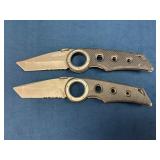 Gerber Folding Tactical Knives with Carbon Texture