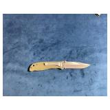 Gerber Folding Knife with Green Handle and Clip Po