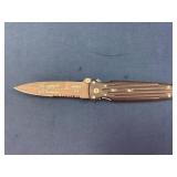 Gerber Covert Folder USA Folding Knife with Partia