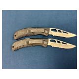 Gerber Folding Knives with Partially Serrated Blad