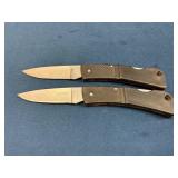 Gerber Folding Knives with Black Handles