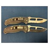 Beretta Folding Knives with Black Handles and 2006