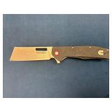 Cummins Folding Cleaver Knife with Textured Handle