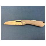 Gerber Folding Knife with Serrated Edge and Pocket
