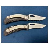Gerber Folding Serrated Blade Pocket Knives