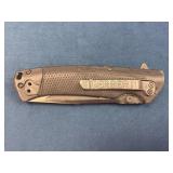Gerber Folding Knife with Partially Serrated Blade