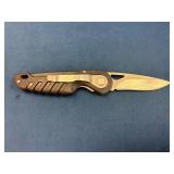 Buck USA Folding Knife with Clip and Textured Hand