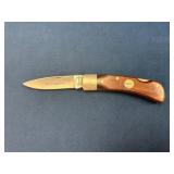 Remington Folding Pocket Knife with Wooden Handle