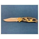 Gerber Folding Pocket Knife with Textured Handle