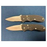 Gerber Folding Pocket Knives with Partially Serrat
