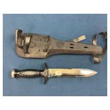German Military Knife with Scabbard and Strap