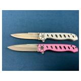 Gerber Folding Knives with Pocket Clips and Skelet