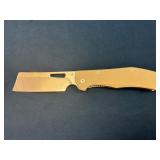 Gerber FlatIron Cleaver-Style Folding Knife with B