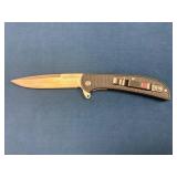 Al Mar Folding Knife with Black Textured Handle