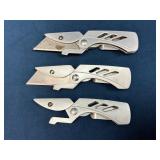 Three Gerber EAB Lite Compact Folding Utility Kniv