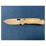 Folding Knife with Textured Handle and Locking Mec
