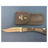 Buck Folding Knife with Nylon Sheath