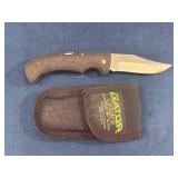 Gerber Gator Folding Knife with Sheath