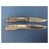 Gerber Folding Knives with Black Handles