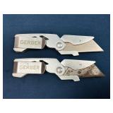 Gerber Folding Utility Knives - Set of Two