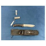 Schrade Survival Knife Set with Sheath and Accesso