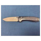 Gerber Folding Knife with Textured Handle and Pock