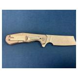 Gerber Folding Cleaver Knife with Pocket Clip