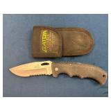 Gerber Gator Folding Knife with Nylon Sheath