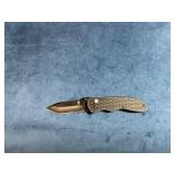 Gerber Folding Knife with Partially Serrated Blade