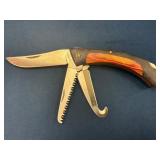 Model 828 Japanese Multi-Tool Folding Knife with W