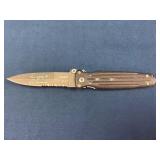 Gerber USA Folding Knife with Inscription