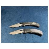 Folding Pocket Knives with Textured Handles