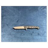 Folding Knife with Stainless Steel Partial Serrate