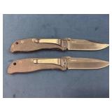 Gerber Folding Knives with Black Handles