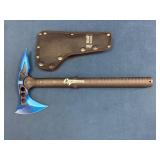United Cutlery Combat Tomahawk with Blue Blade and