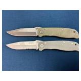 Gerber Folding Knives with Metal and G10 Handles