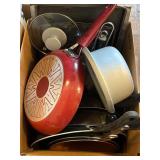 Pots, Pans, and Cookie Sheets from Various Brands