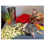 Bar and Kitchenware Including Tools, Glassware, an