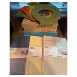 Vintage Glass Trays, Paper Plate Holders, and Thre