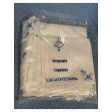 Vintage Embroidered Spanish Table Linens, Coasters