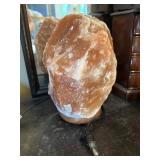 Pink Himalayan Salt Lamp With Non-Functional Bulb