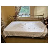 Brass Daybed Frame with Decorative Detailing