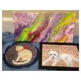 Three Artworks by Cynthia Walker, Pat Mankey, and