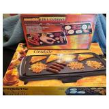 Presto Electric Griddle and PowerSlide Grill N' Gr