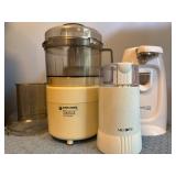 Kitchen Appliances: Mr. Coffee Grinder, Can Opener