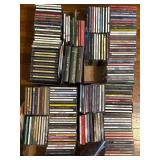 Extensive CD Collection Featuring a Variety of Gen