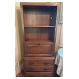Secretary Cabinet with Light, 72' High, 32' Wide,