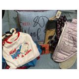Dog Lover's Lot With Pillow, Coasters, Stocking, a